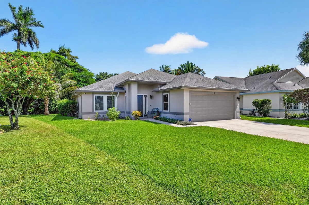 Exterior Front at 45 Heather Cove Drive, Boynton Beach