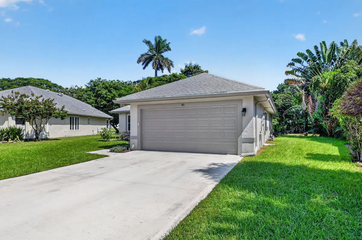 Exterior Front at 45 Heather Cove Drive, Boynton Beach