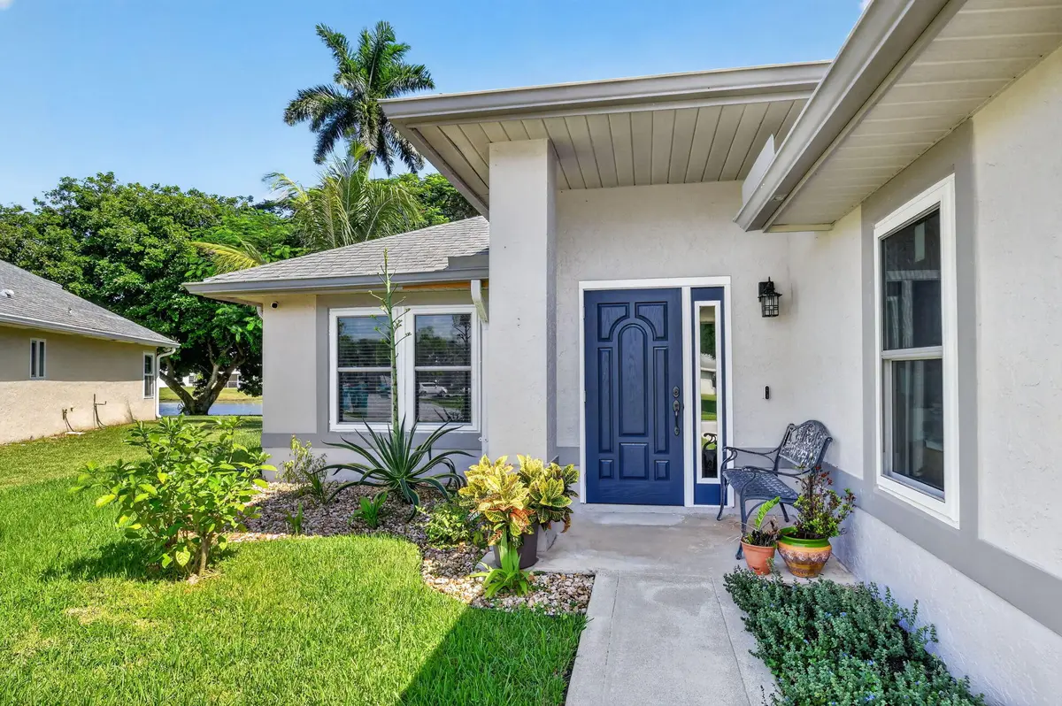 Entrance at 45 Heather Cove Drive, Boynton Beach