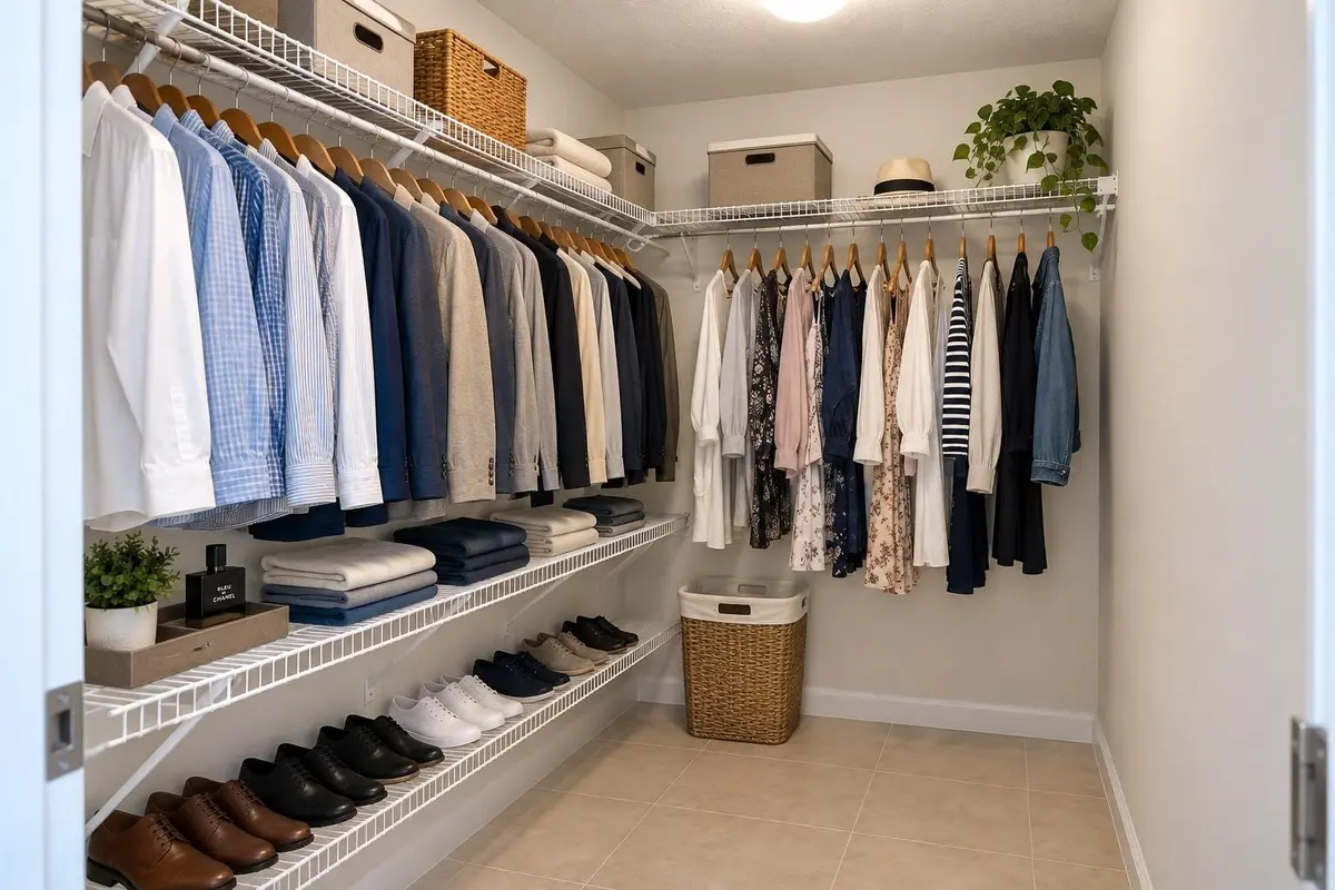 3-walk_in_closet_clothing_no_right_shelv at 13700 SW 11TH Street 210A, Pembroke Pines