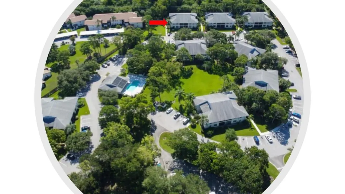 Aerial at 6541 SE Federal Highway, Stuart