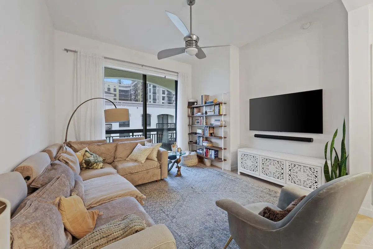 Living Room at 801 S OLIVE Avenue 1621, West Palm Beach