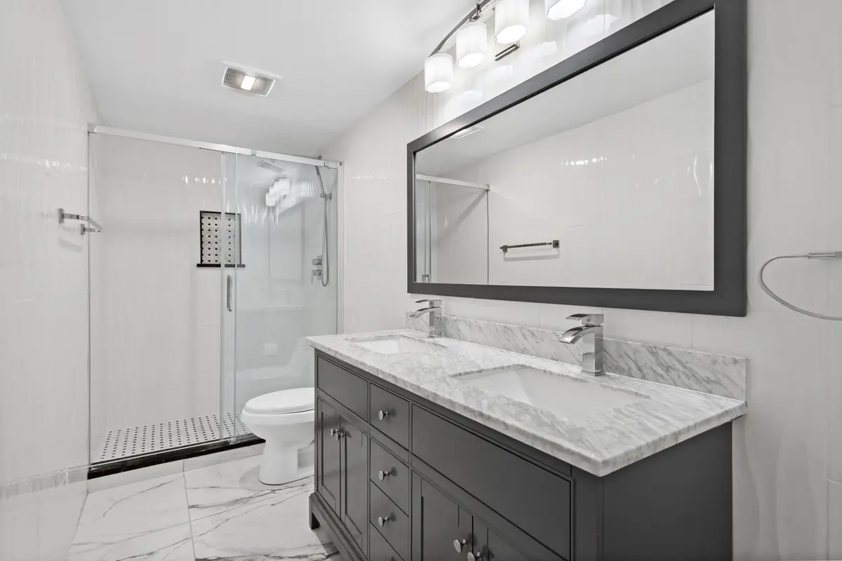 Master Bathroom at 10102 S Ocean Drive 705A, Jensen Beach