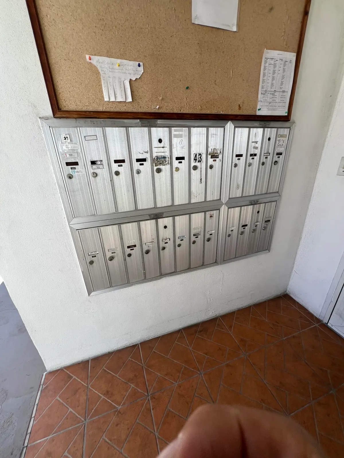 Mailbox at 42 COVENTRY B, West Palm Beach