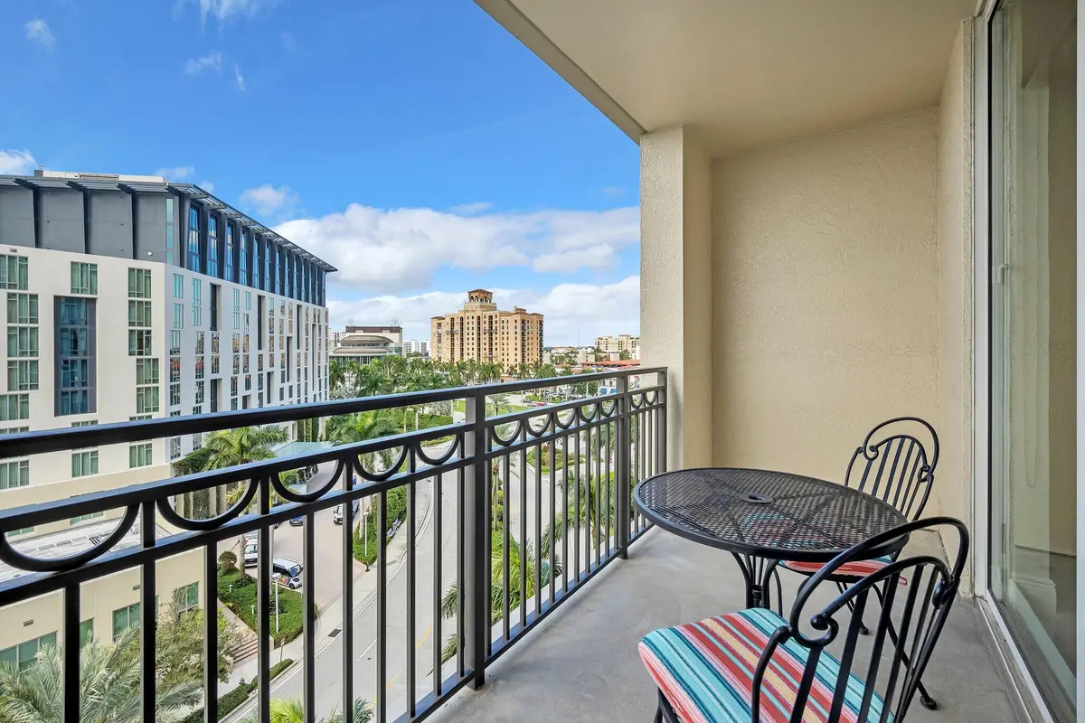 Double-wide Balcony Views at 550 Okeechobee Boulevard 820, West Palm Beach