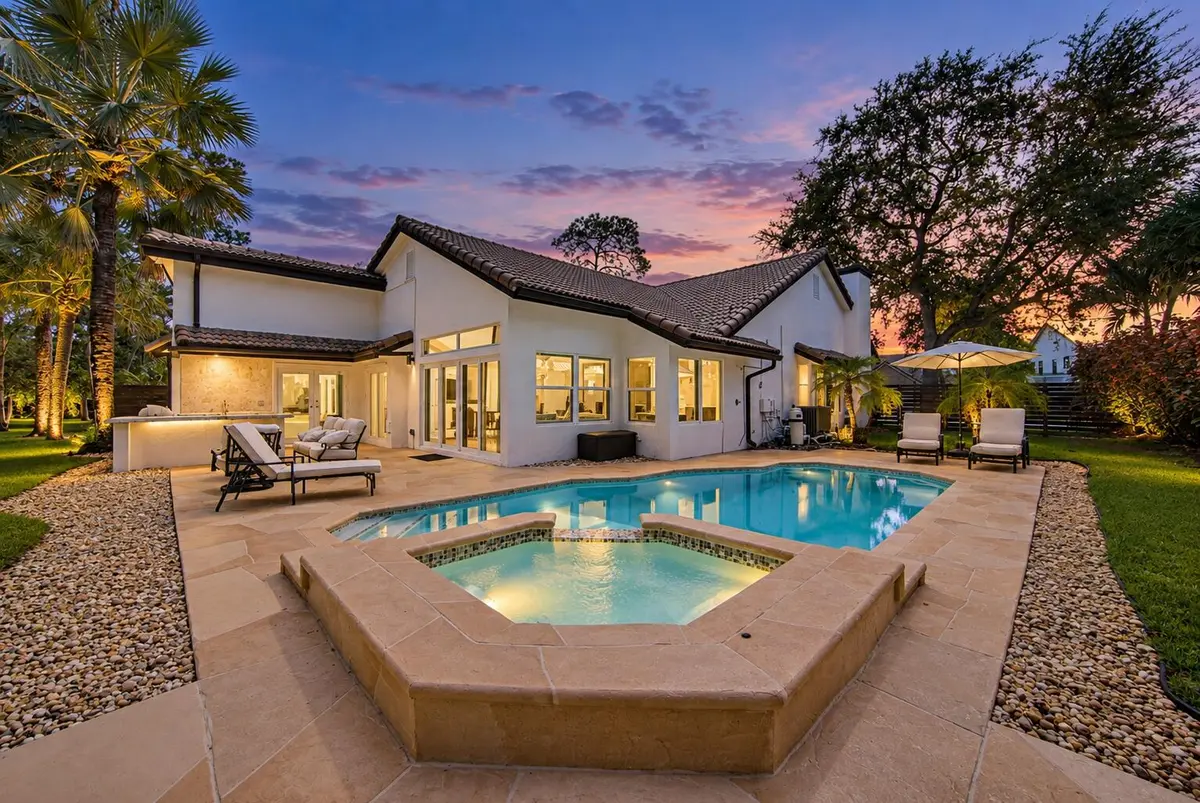 Night Shot at 5951 NW 65TH Court, Parkland