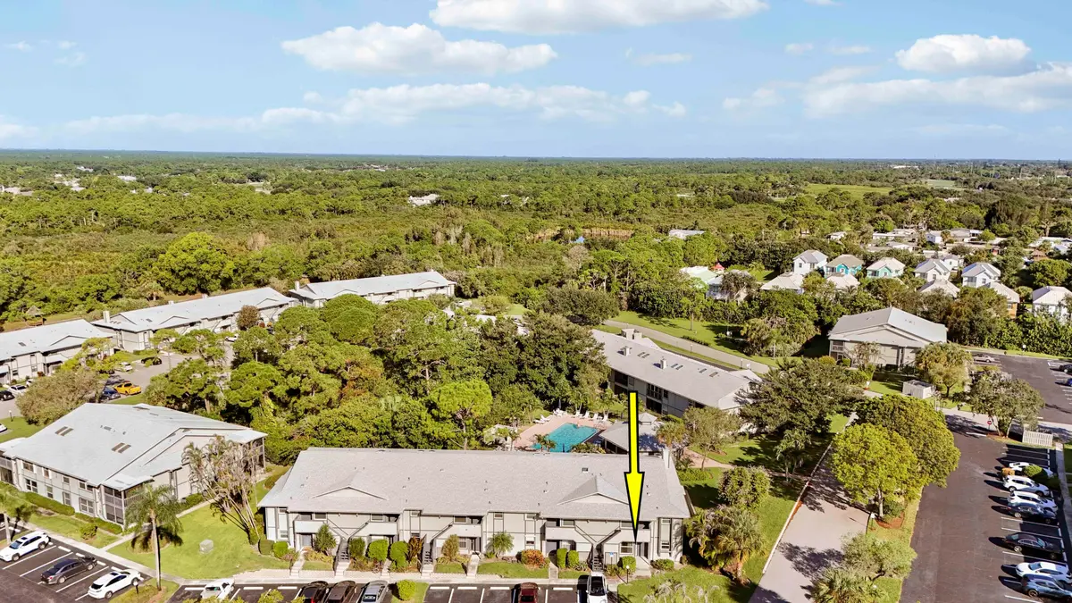 Aerial view at 8388 SE CROFT P-1, Hobe Sound