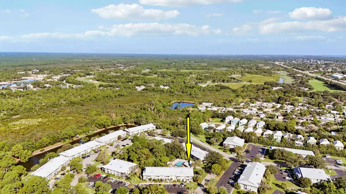 Aerial view at 8388 SE CROFT P-1, Hobe Sound