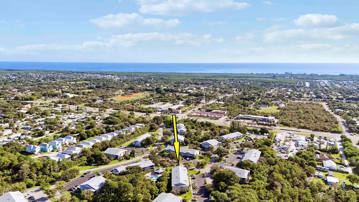 Aerial view at 8388 SE CROFT P-1, Hobe Sound