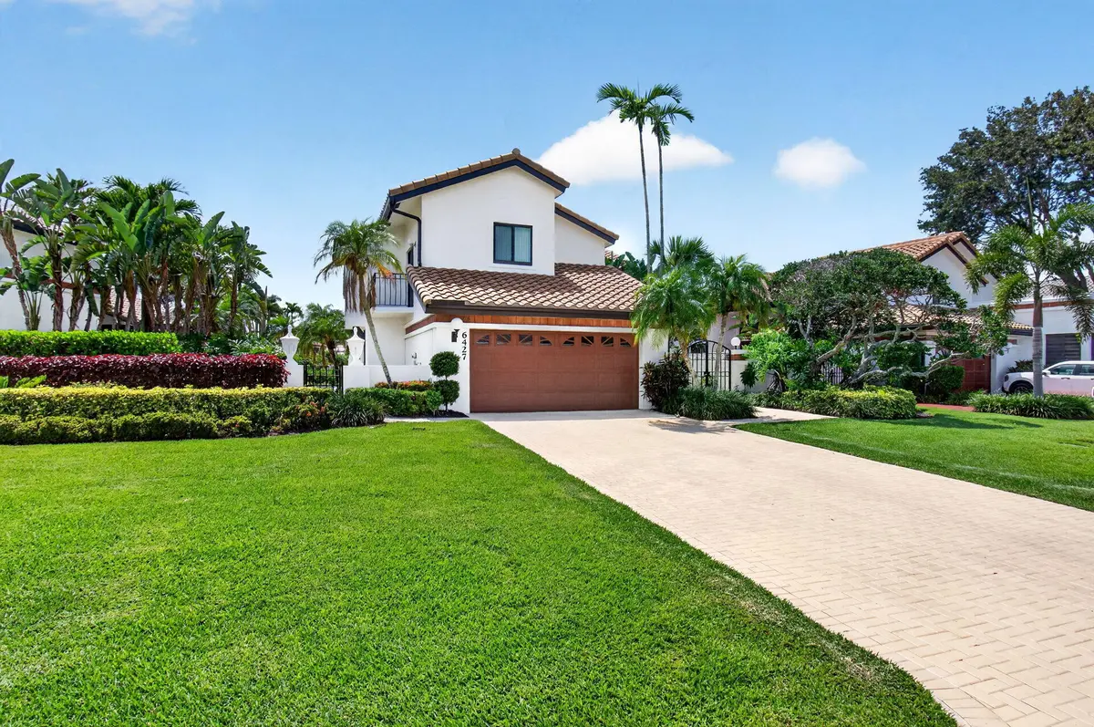 Front of the Home at 6427 VIA ROSA, Boca Raton