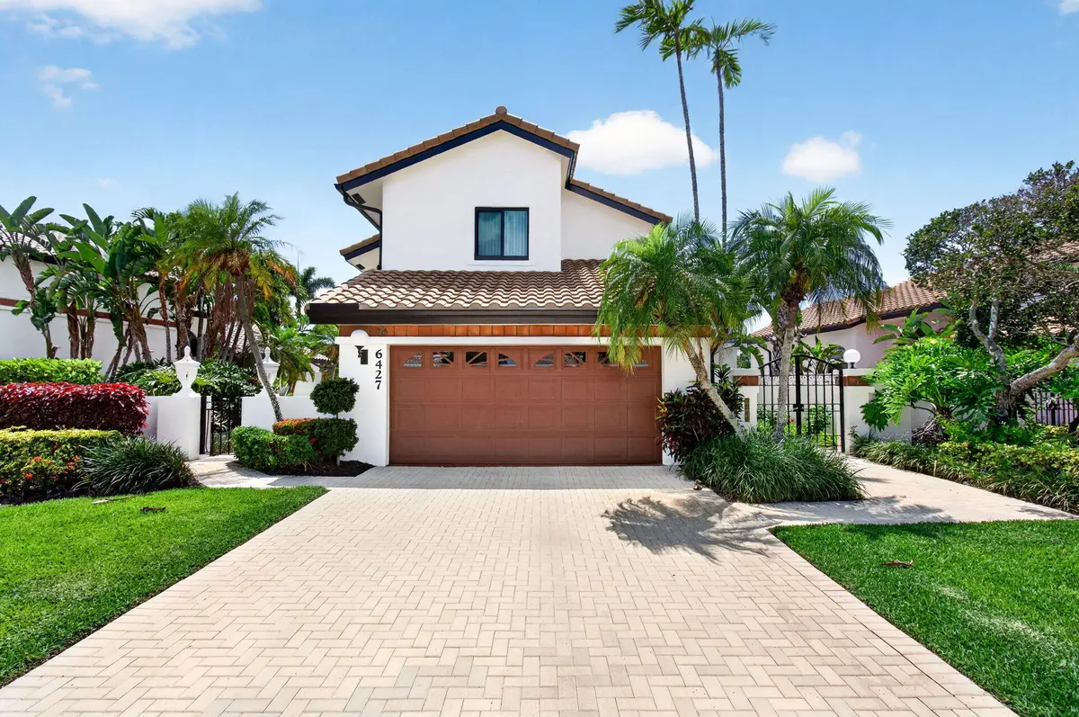 Front of the Home at 6427 VIA ROSA, Boca Raton