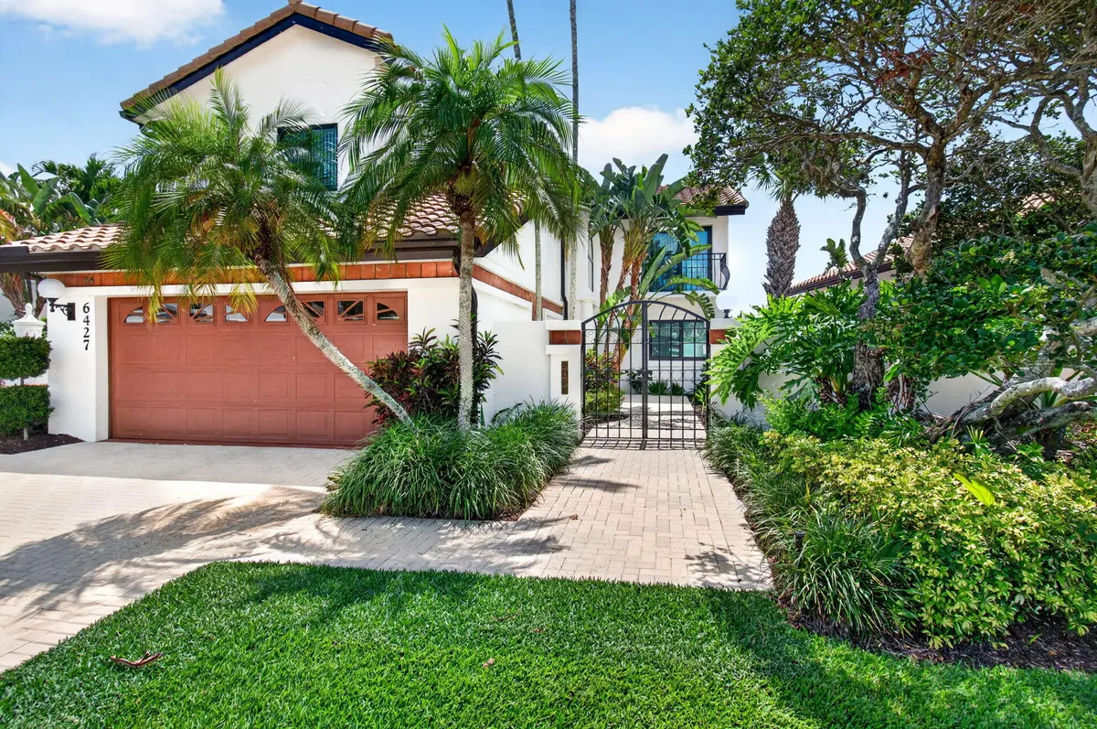 Front of the Home at 6427 VIA ROSA, Boca Raton