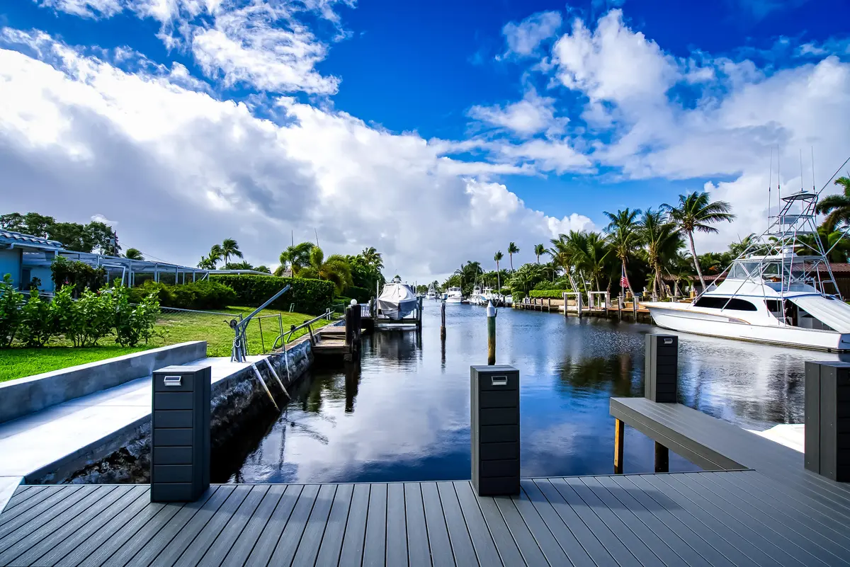 Dock at 1250 SE 10TH Street, Deerfield Beach
