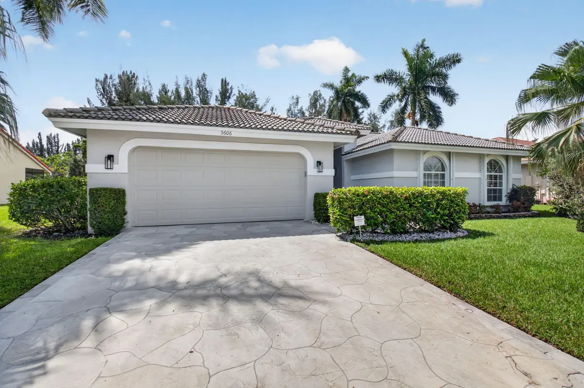 Front of House at 5606 Aspen Ridge Circle, Delray Beach