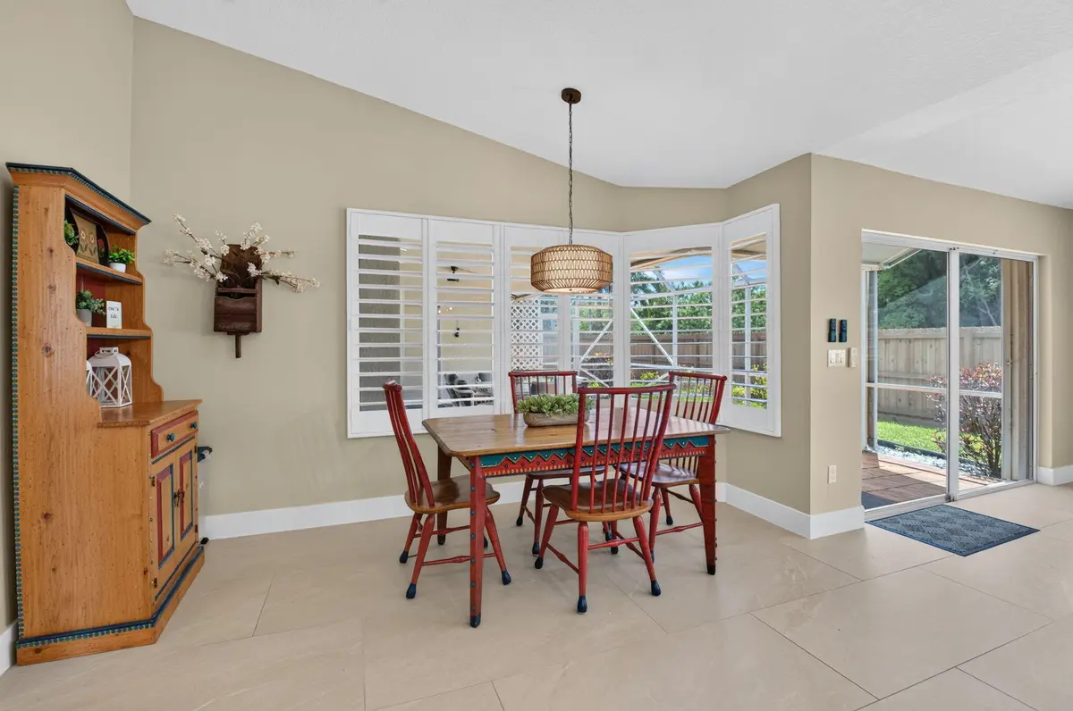 Breakfast Area at 5606 Aspen Ridge Circle, Delray Beach