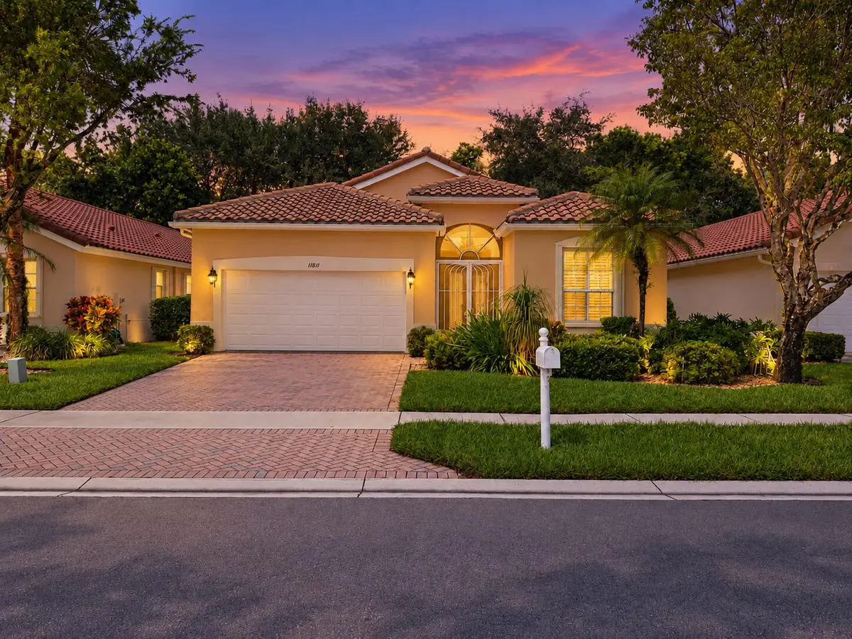 FRONT OF HOUSE at 11811 Grove Ridge Lane, Boynton Beach