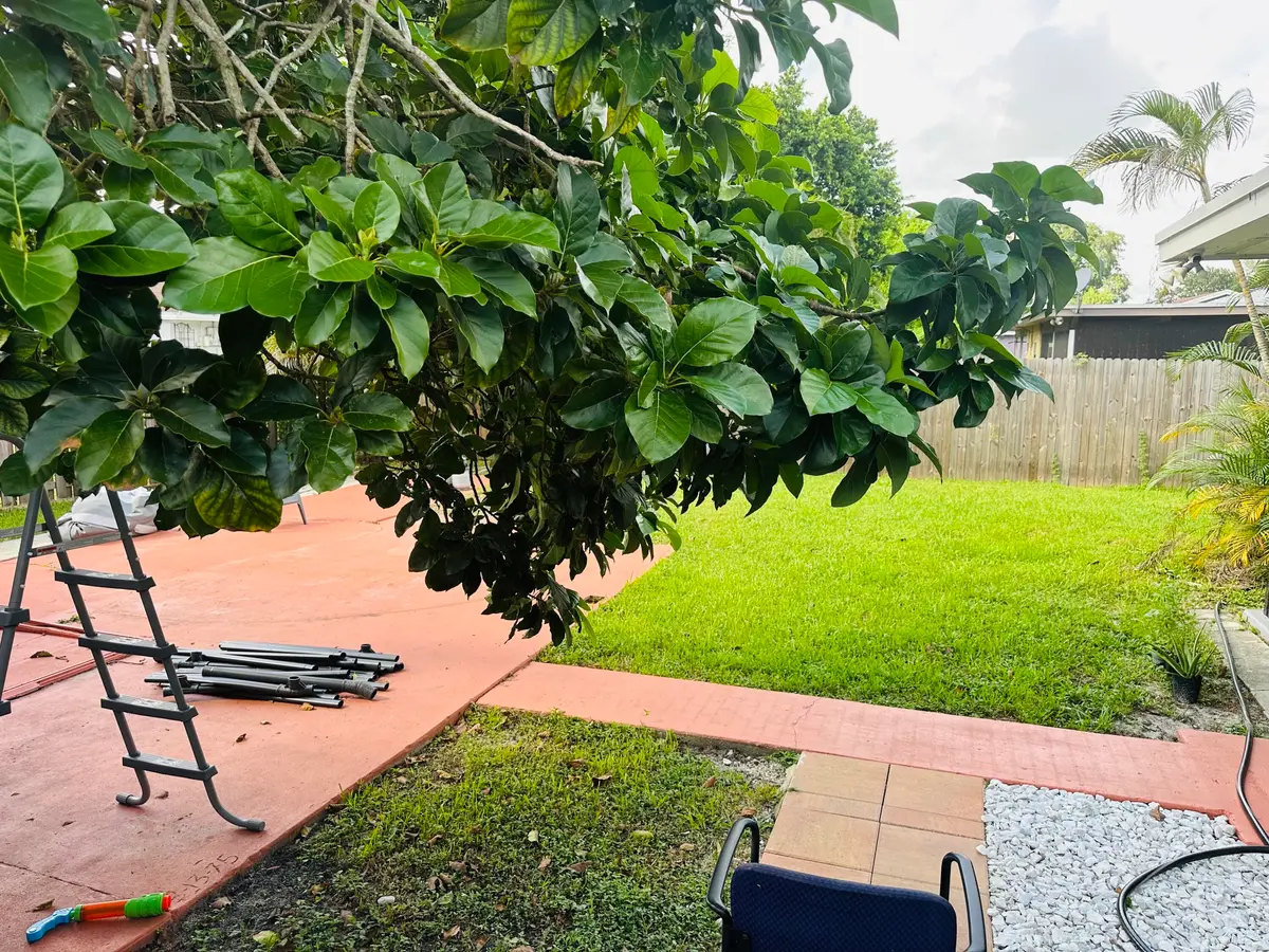 Backyard for Unit 2 at 1657 MAGNOLIA Lane, West Palm Beach