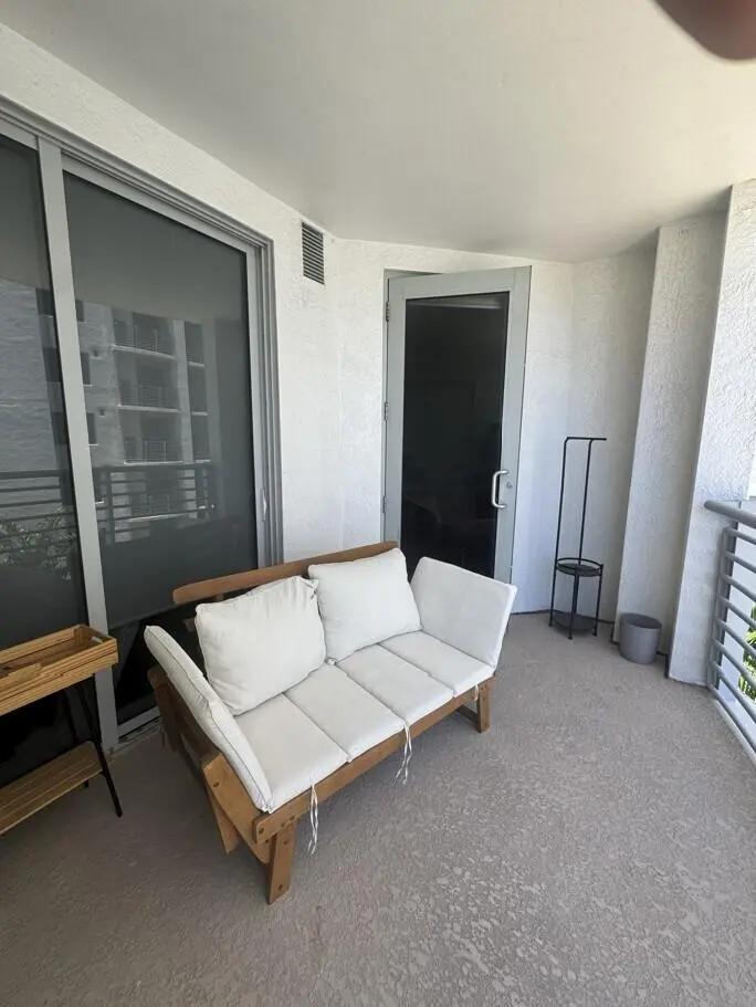 open balcony1 at 1830 RADIUS Drive 822, Hollywood