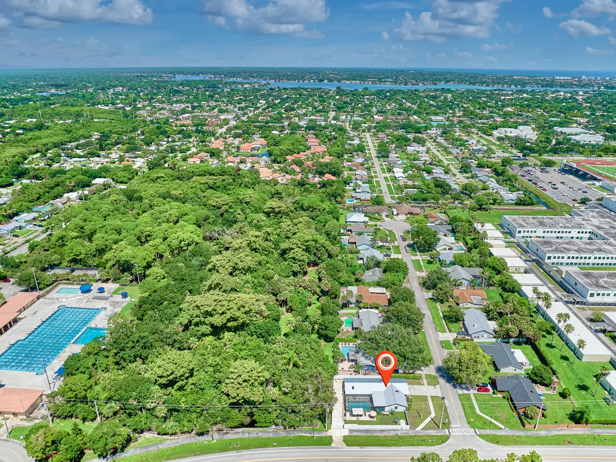 Drone at 708 Weldwood Road, Jupiter