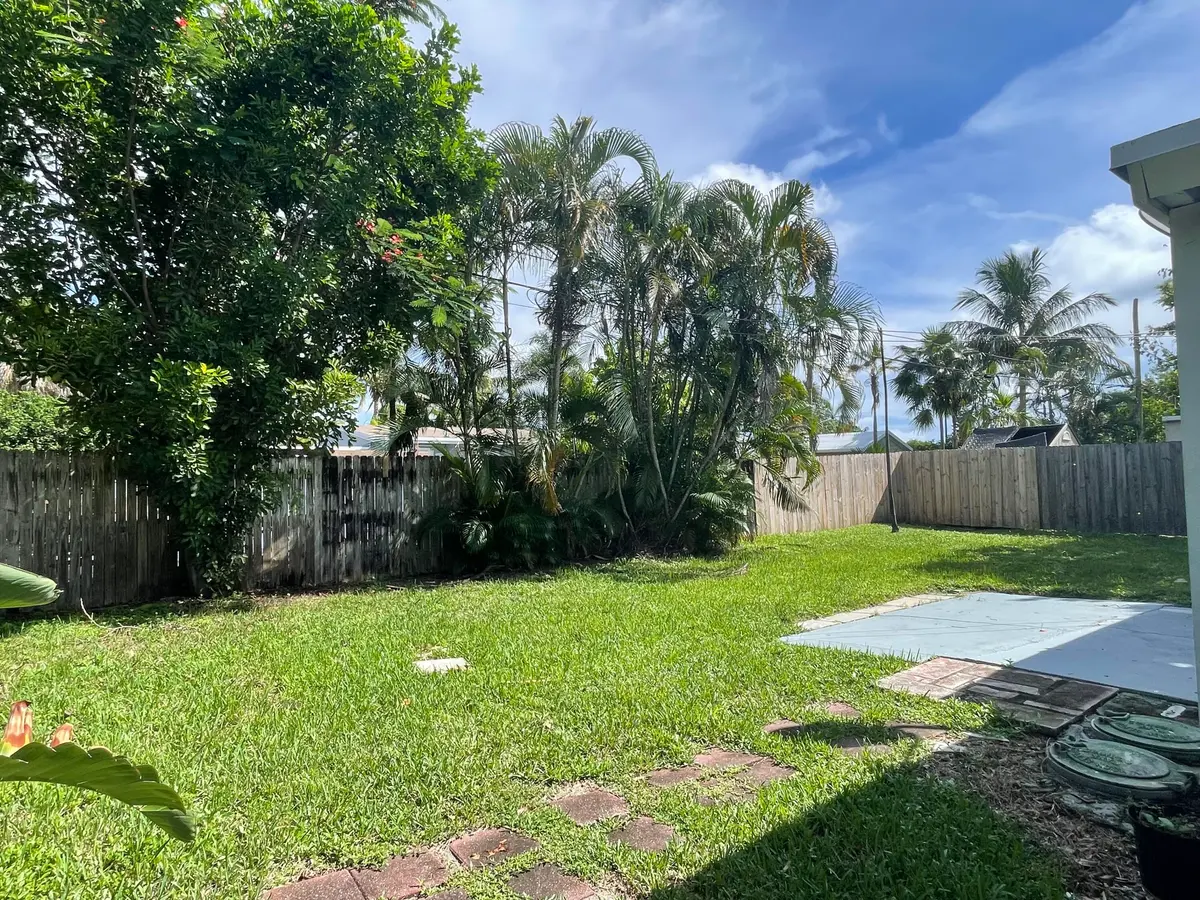 backyard at 1481 NE 27TH Street, Pompano Beach
