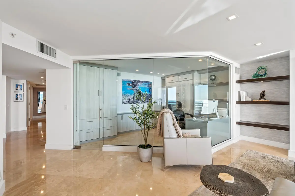 LIVING TO OFFICE at 1400 S Ocean Boulevard N-103, Boca Raton