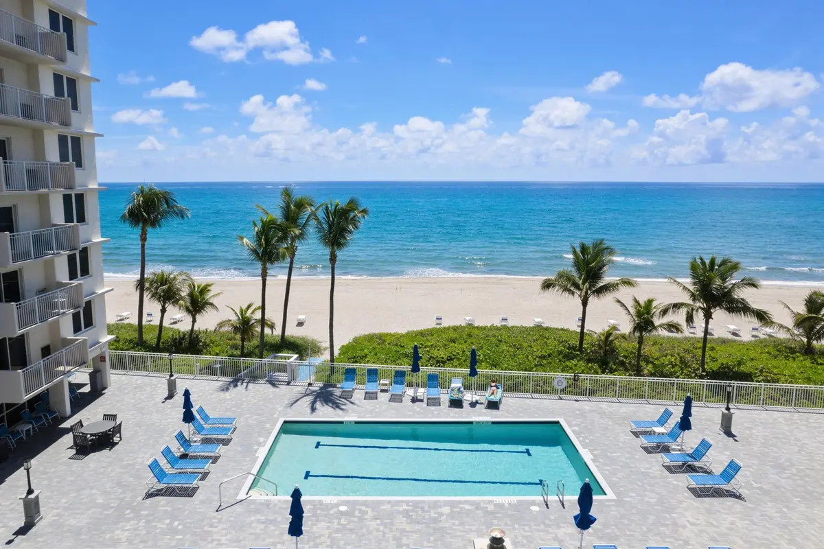Pool at 3301 S OCEAN Boulevard 109, Highland Beach