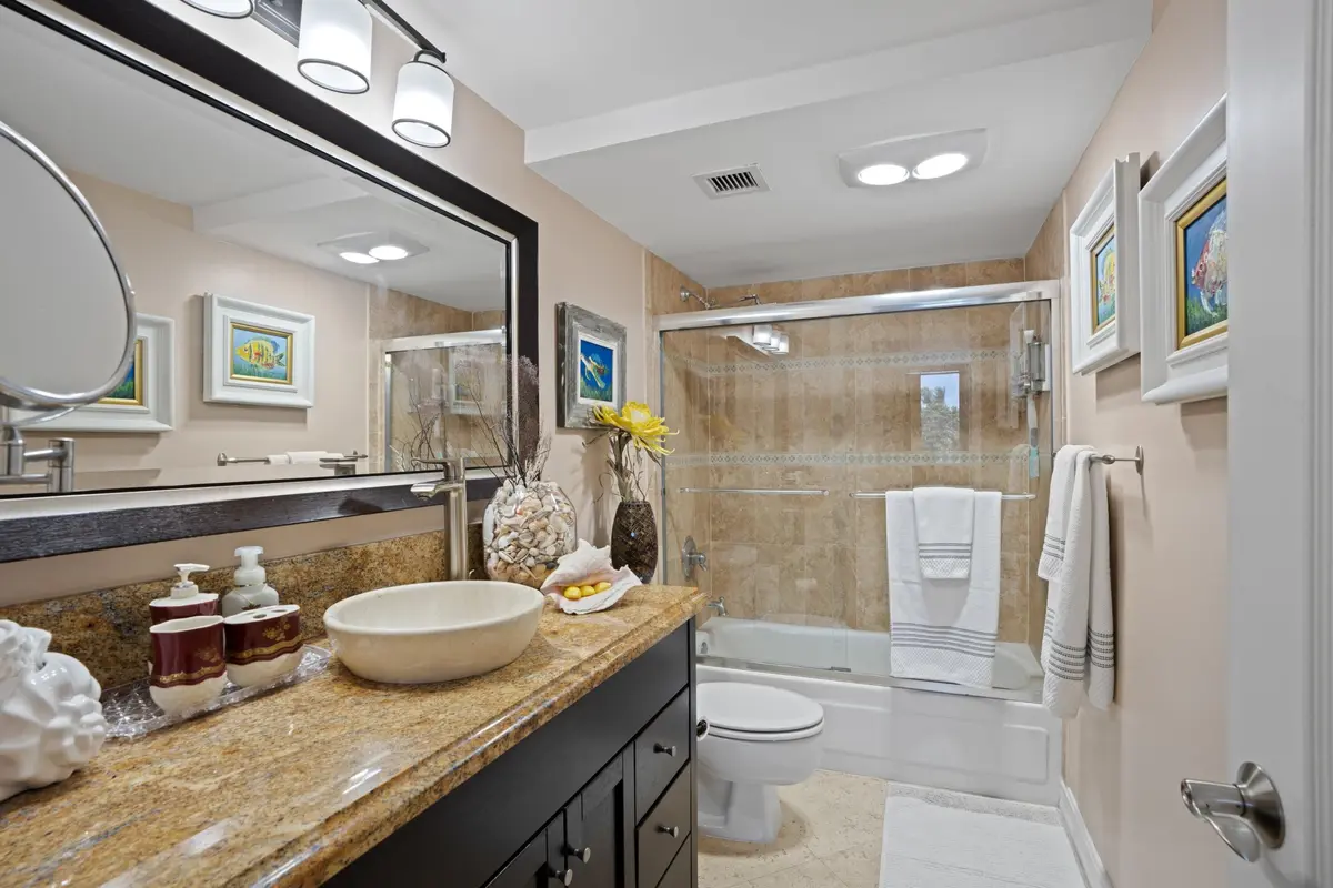 Primary Pathroom at 3301 S OCEAN Boulevard 109, Highland Beach