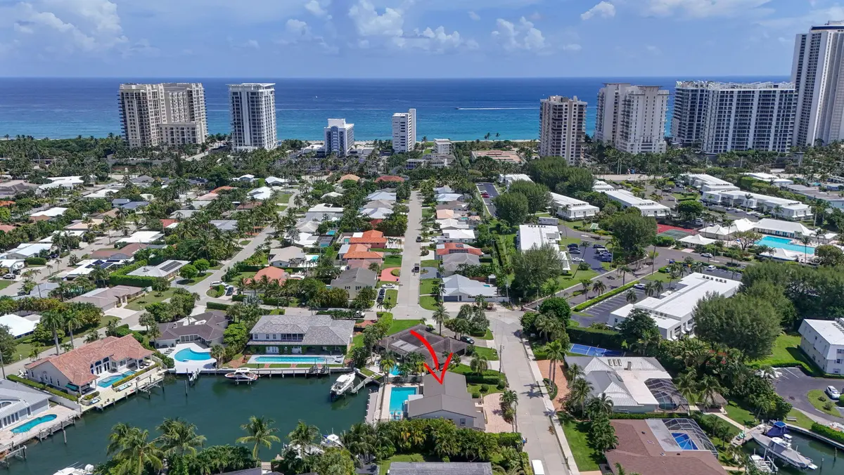 Ariel at 1180 Singer Drive, Riviera Beach