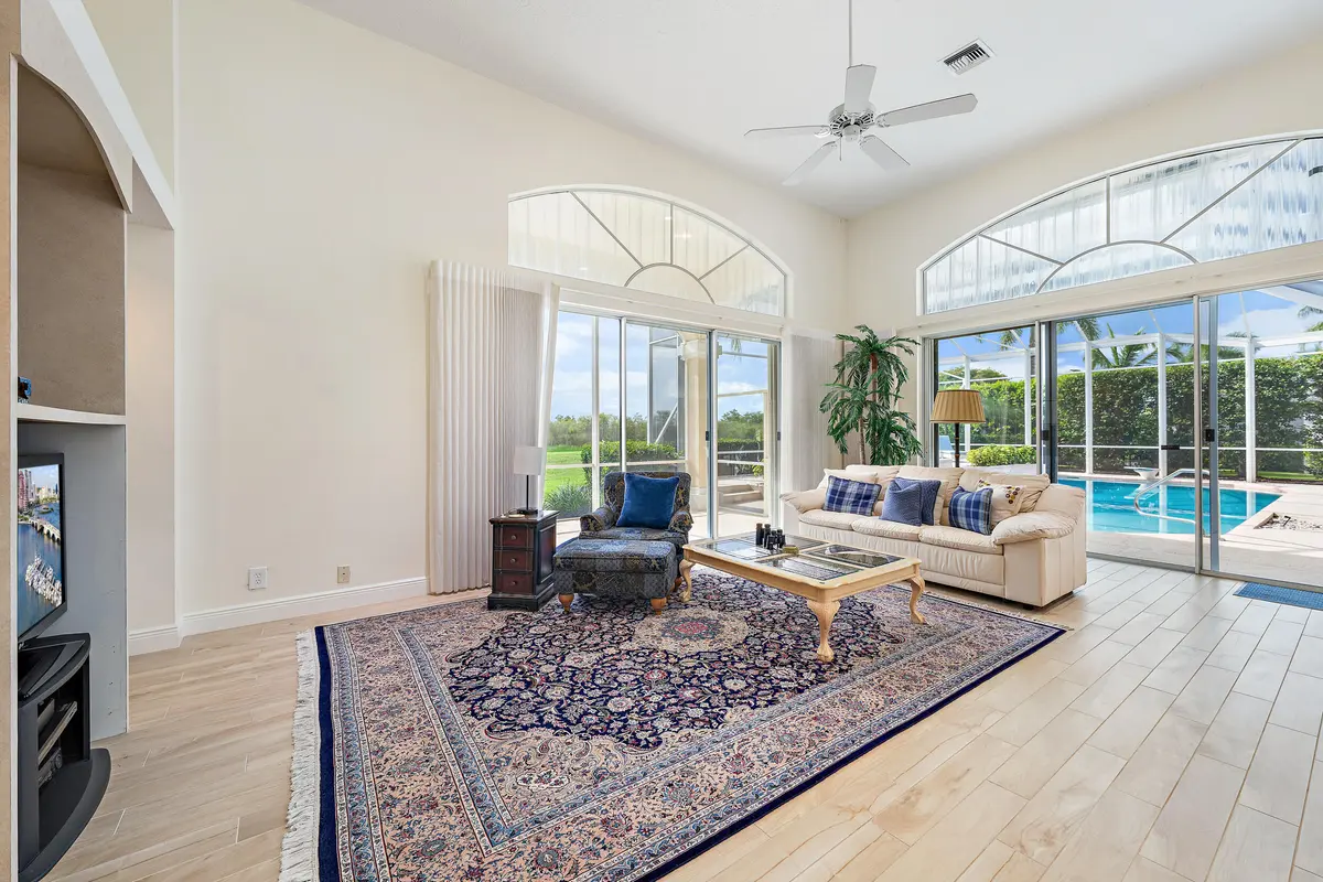 Family Room at 64 Cayman Place, Palm Beach Gardens