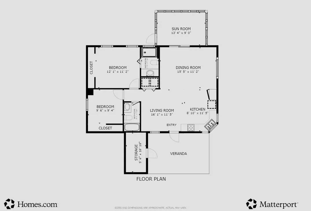 Floor Plan at 5680 Hemingway Court 15, Fort Pierce