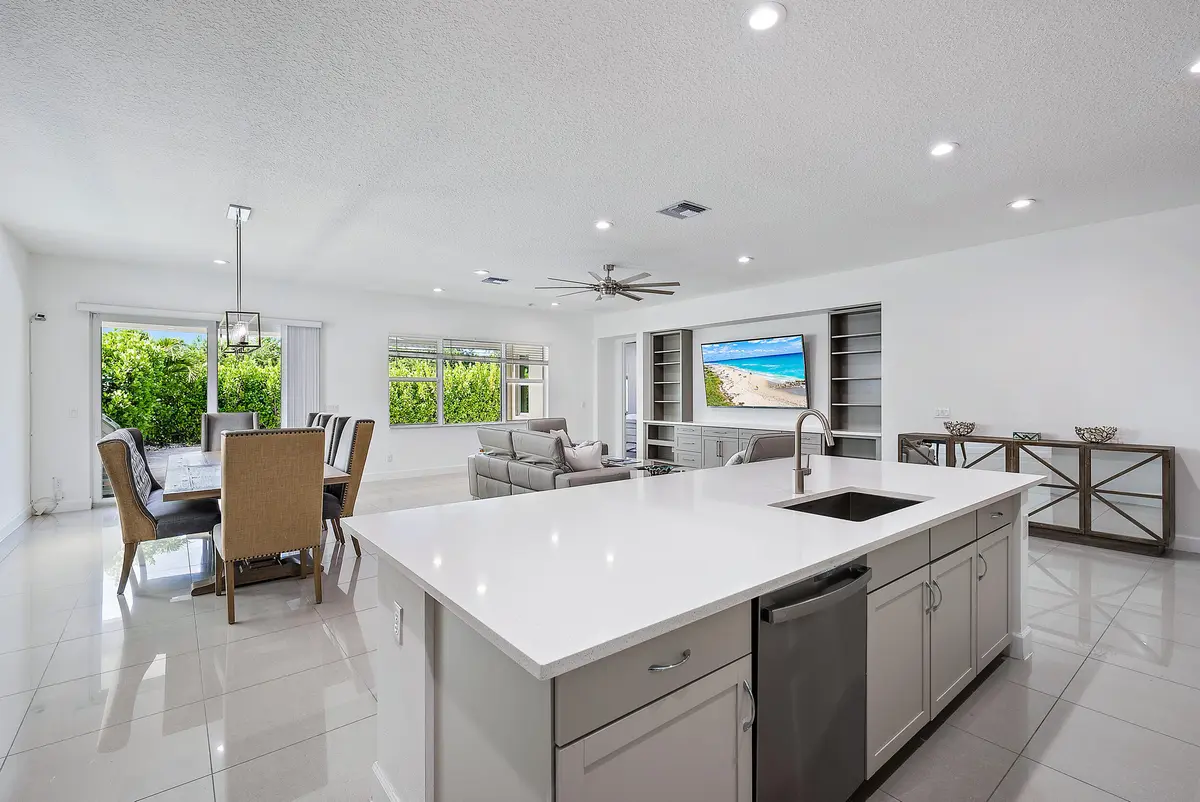Kitchen, Living & Dining Room at 8604 Dumford Lane, Lake Worth