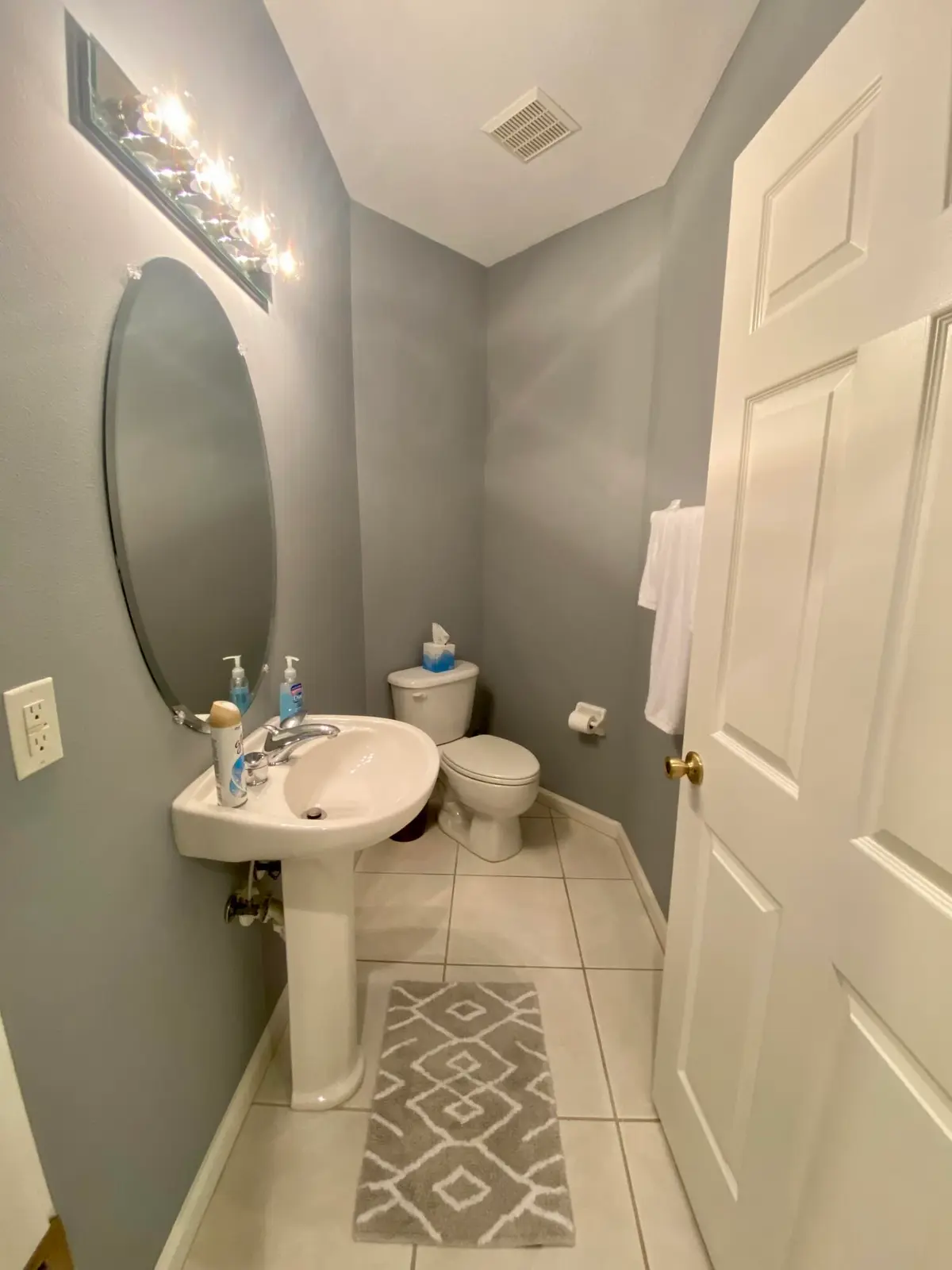 Half bath side A at 8379 MULLIGAN Circle 4524, Port St. Lucie