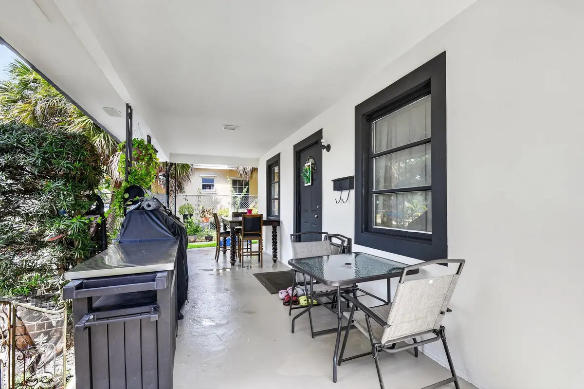 UNIT 1 PORCH AREA at 1020 S K Street, Lake Worth Beach