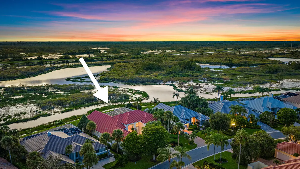 Exterior Aerial at 64 Cayman Place, Palm Beach Gardens