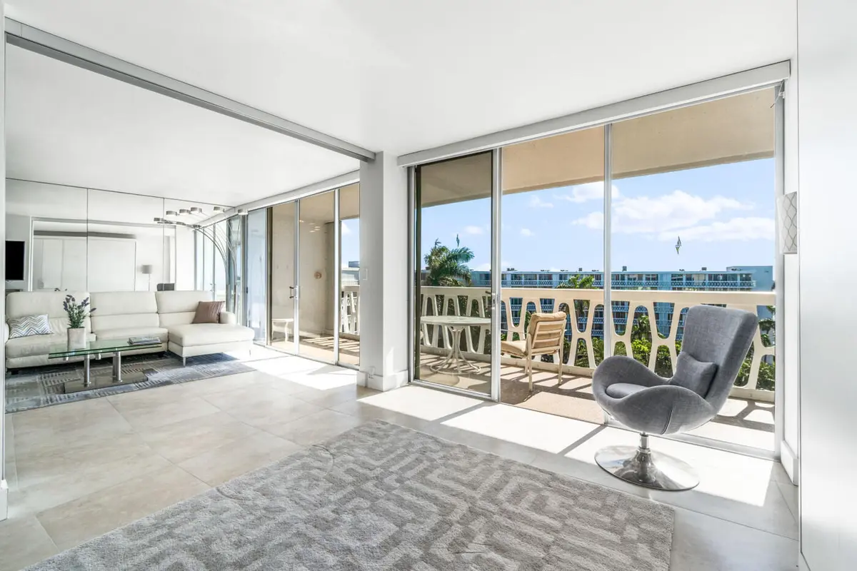Bedroom 2/Living ROom at 2505 S OCEAN Boulevard 7140, Palm Beach