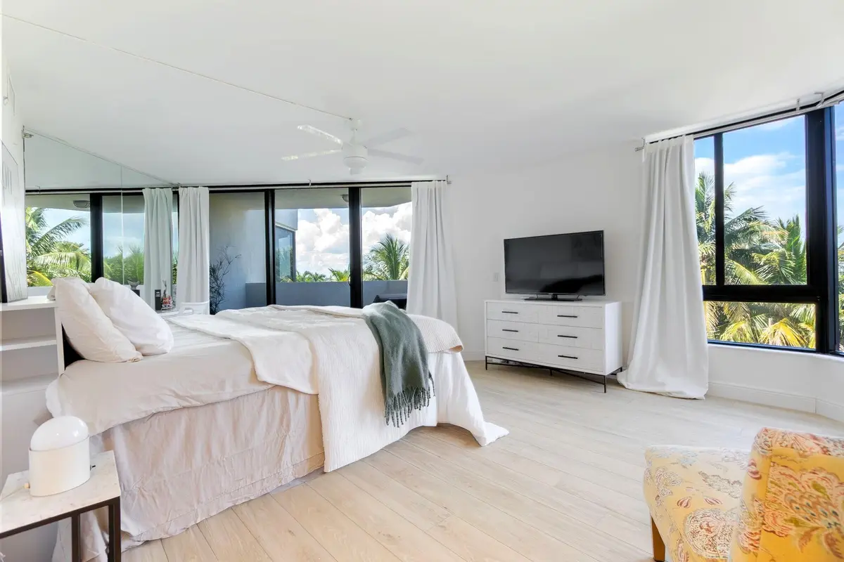 EXPANSIVE MASTER BEDROOM at 2565 S Ocean Boulevard 205-N, Highland Beach