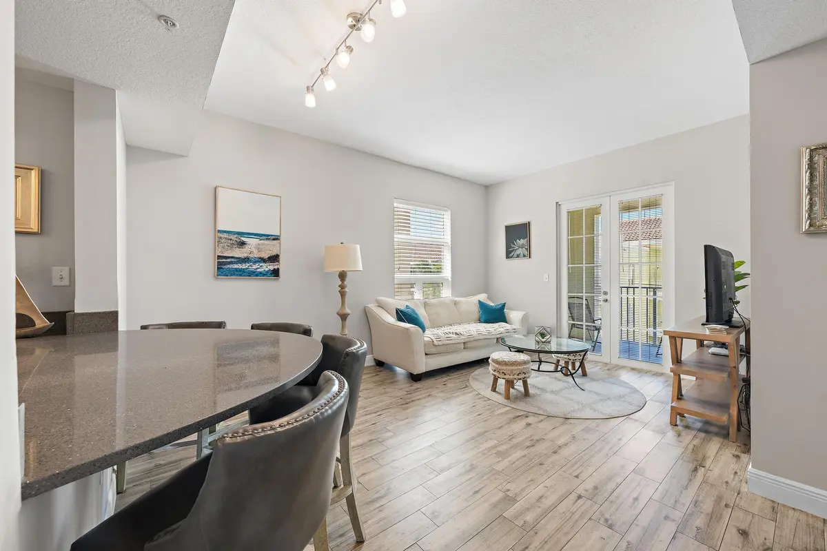 Living Room at 1200 Town Center Drive 412, Jupiter