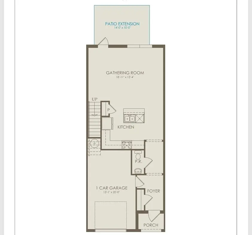 Floorplan at 6734 Kavagi Drive Latitude 208-07, Lantana