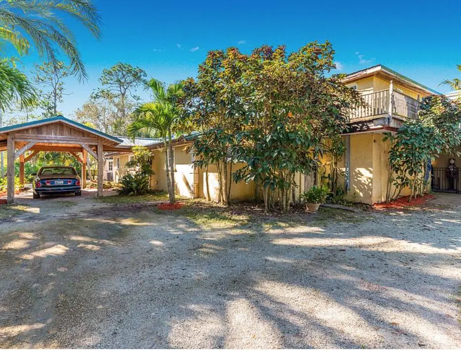 REAR at 5755 SW RANCHITO Street, Palm City