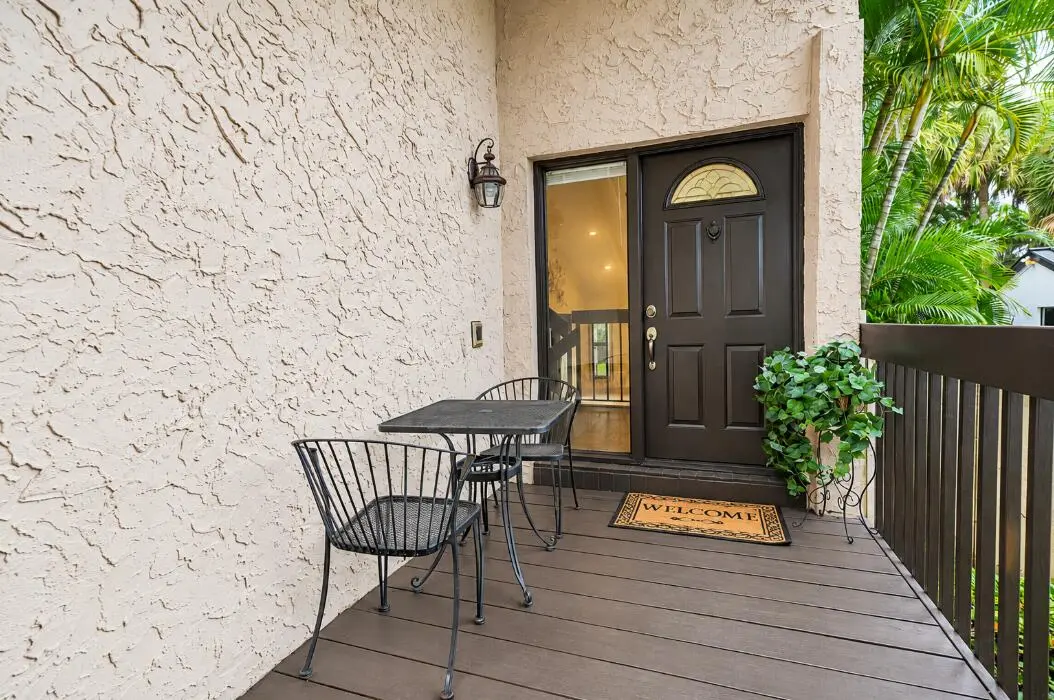 Front entrance at 6599 Pond Apple Road, Boca Raton