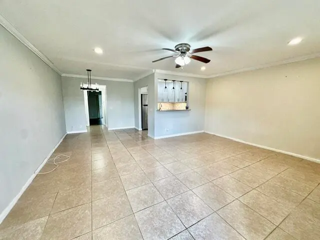 Living / Dining Area at 118 Mansfield C, Boca Raton