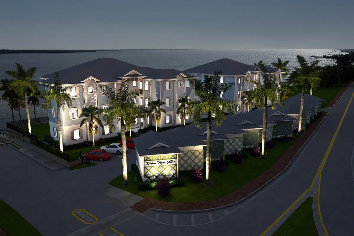 Night Rendering at 411 S Indian River Drive, Fort Pierce