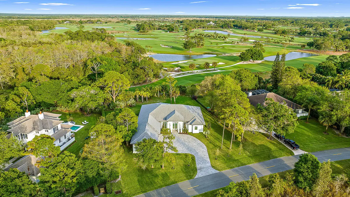 Aerial at 18211 SE Old Trail Drive, Jupiter