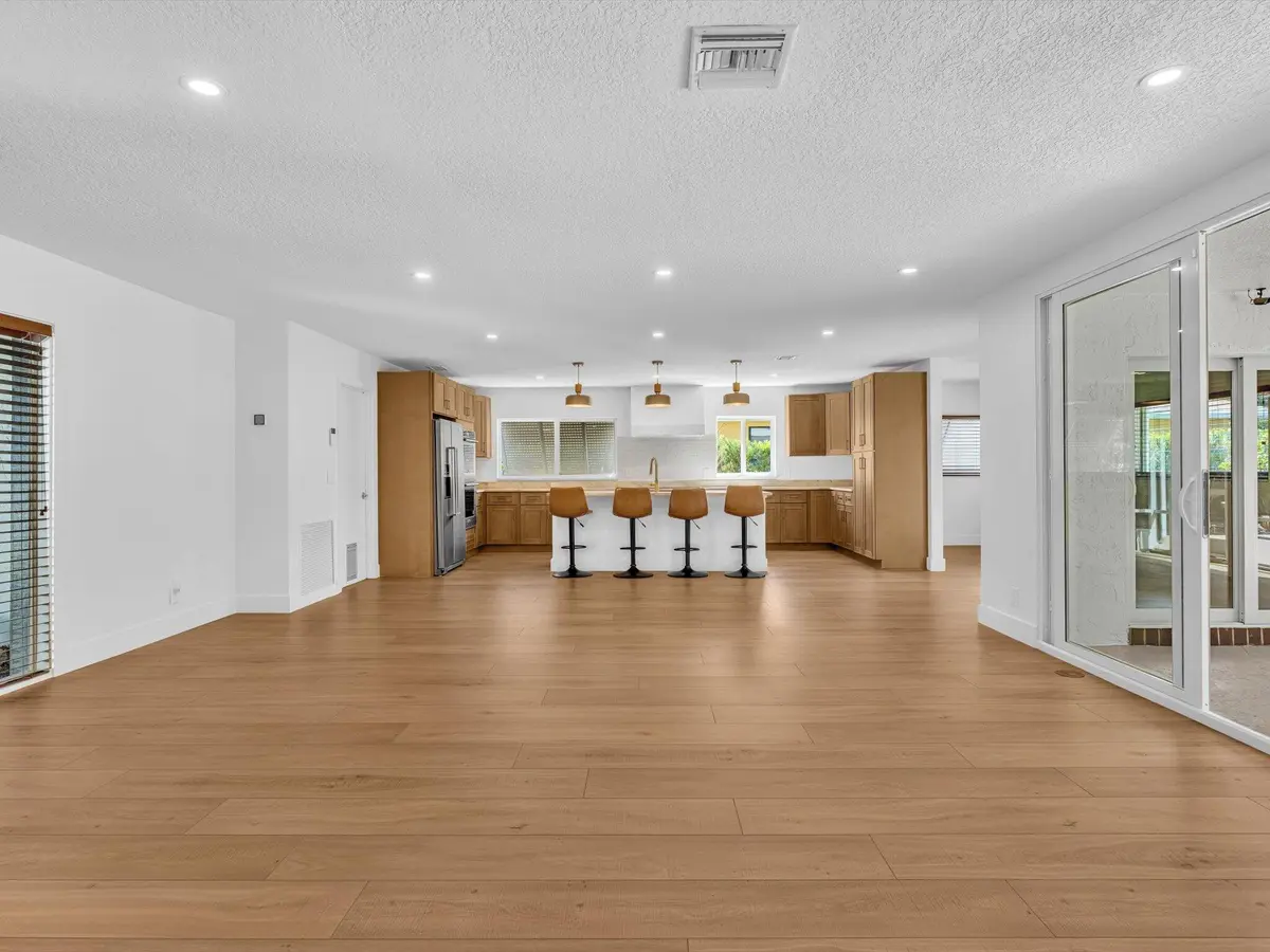 Living room/Kitchen at 3264 Lakeview Drive, Delray Beach