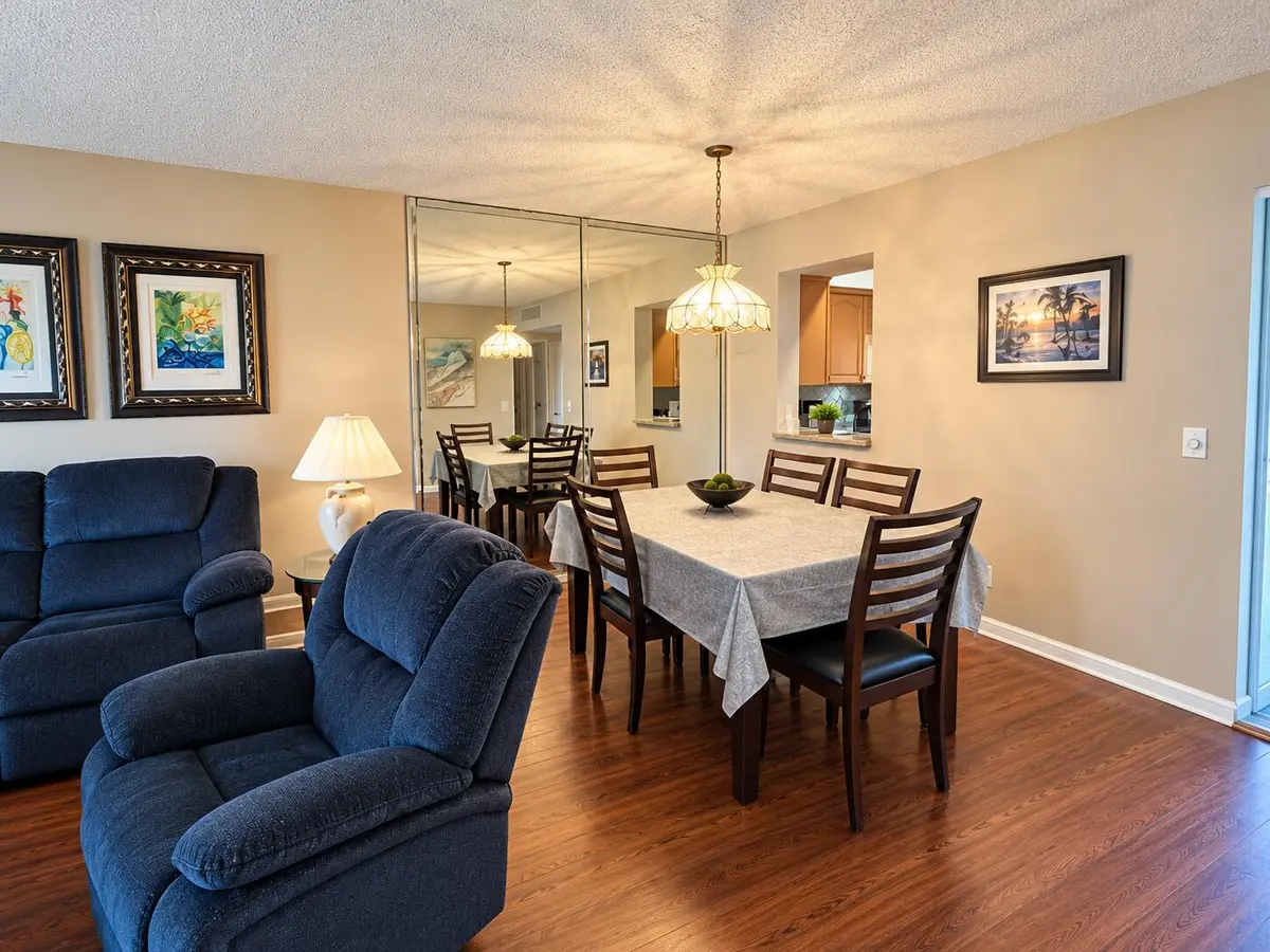 Dining room at 6675 S Oriole Boulevard 205, Delray Beach