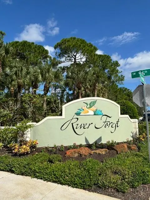 RF sign at 2686 SW REGENCY Road, Stuart