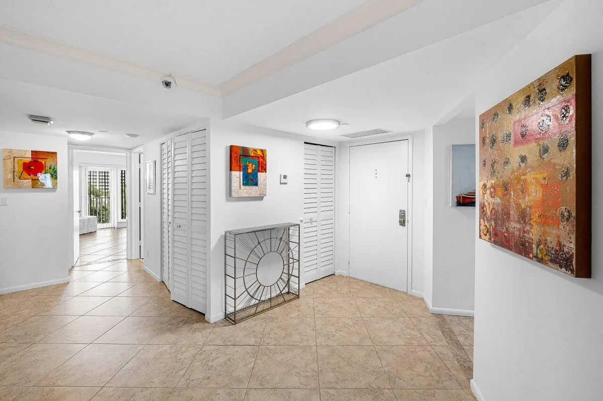 FOYER ENTRANCE at 4001 N Ocean Boulevard 306, Boca Raton