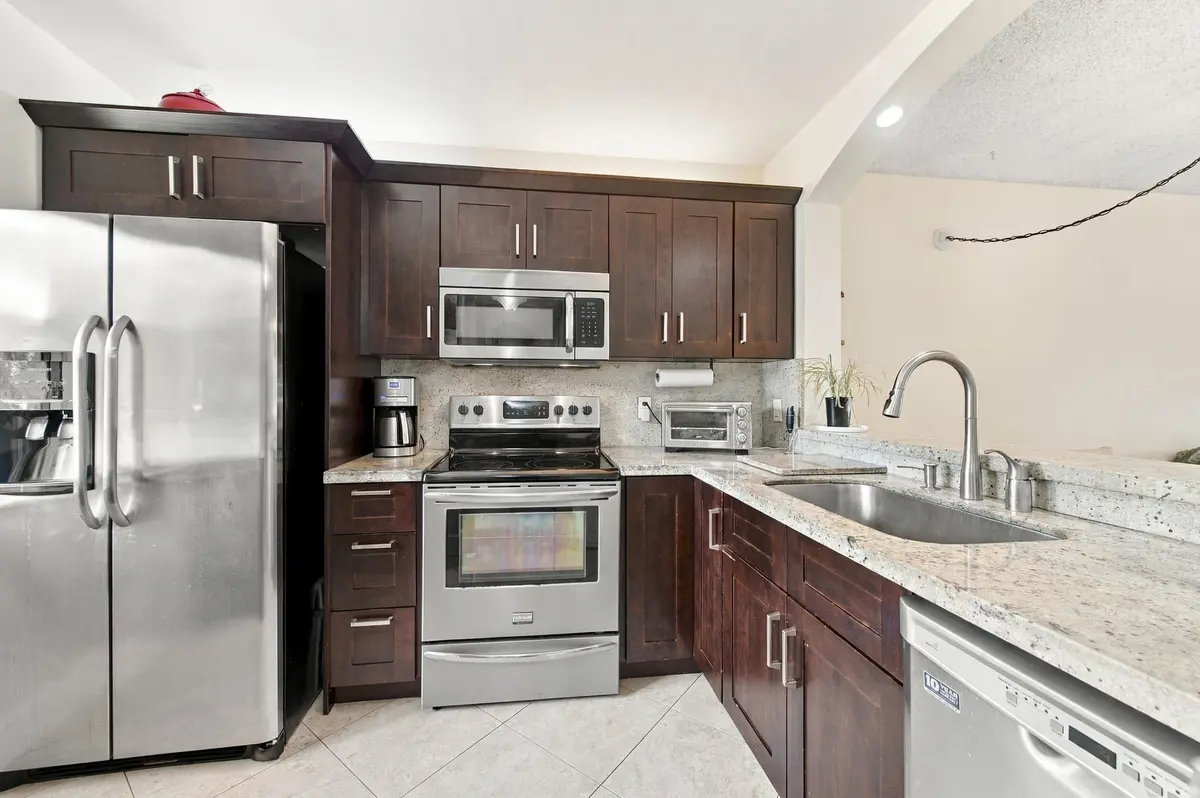 Kitchen at 6585 Somerset Drive 102, Boca Raton