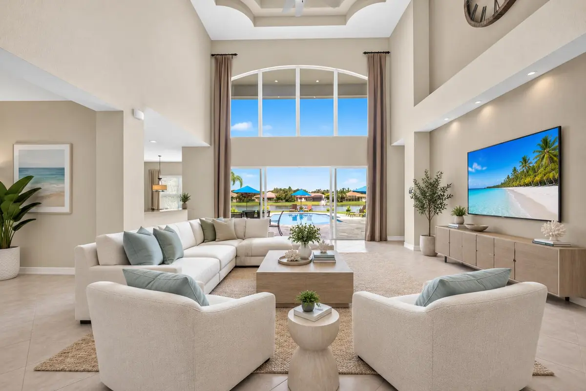 living room at 11117 Lynwood Palm Way, Palm Beach Gardens