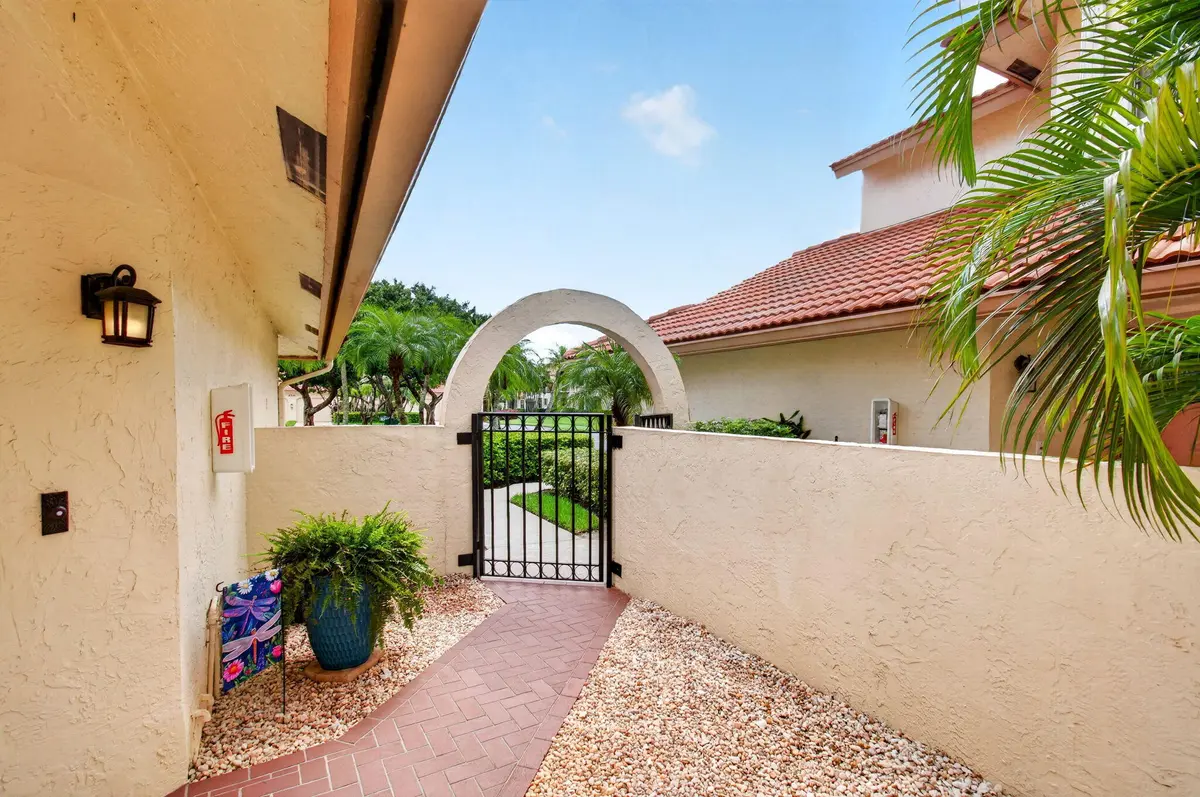 COURTYARD ENTRANCE at 8320 Waterline Drive 202, Boynton Beach
